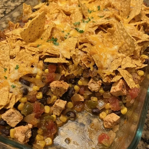 Chicken Taco Casserole