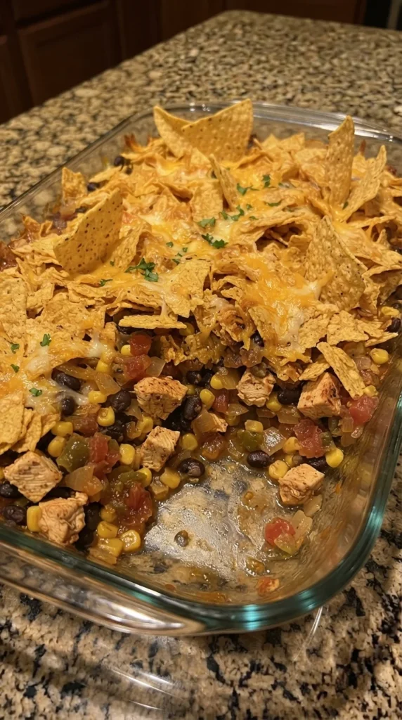 Chicken Taco Casserole