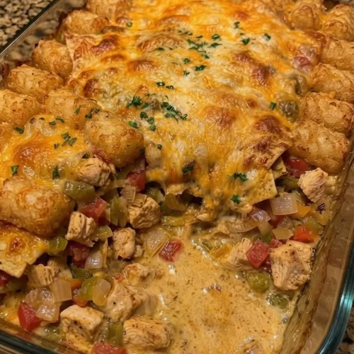 Chicken Tater Tot Casserole