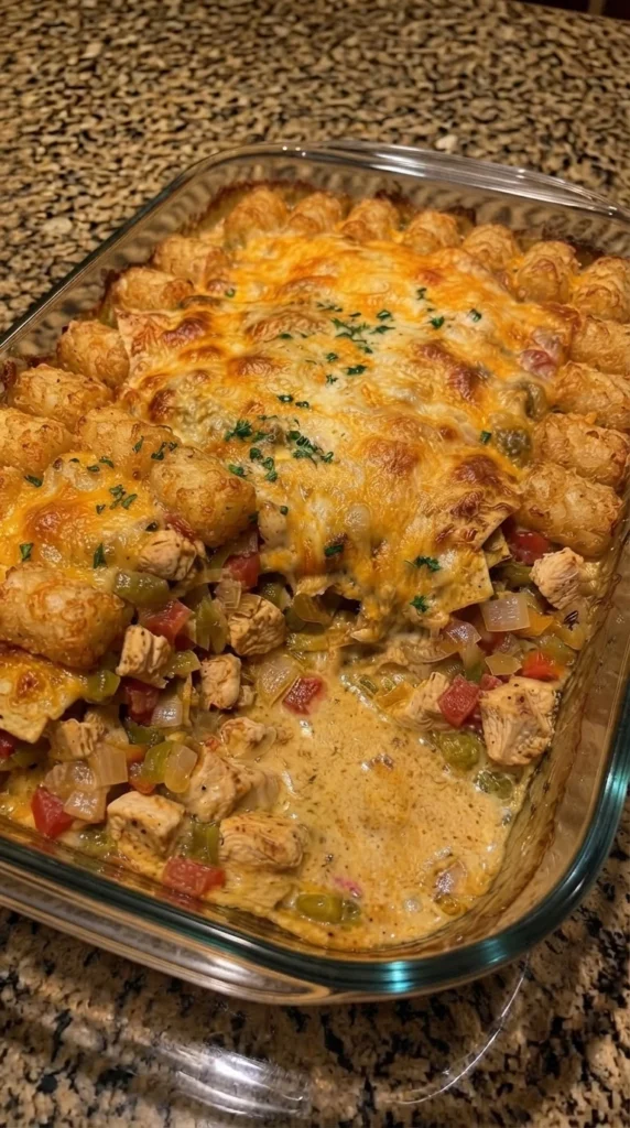 Chicken Tater Tot Casserole