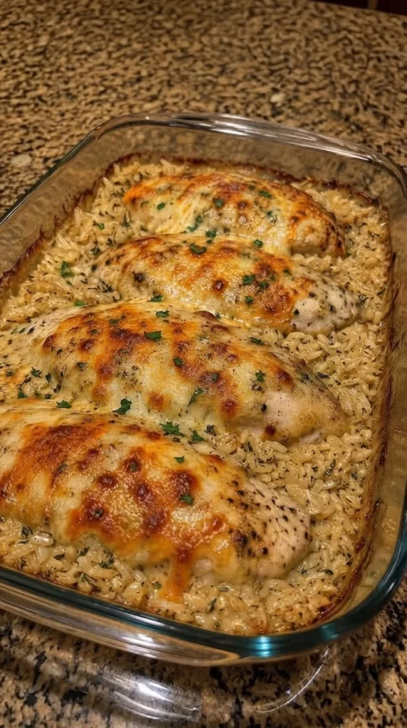 Creamy Chicken and Rice Casserole