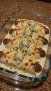 Creamy Garlic Sausage & Mozzarella Wrap Melts
