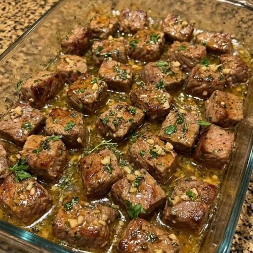 Garlic Butter Steak Bites