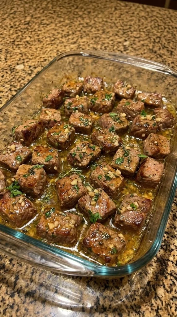 Garlic Butter Steak Bites