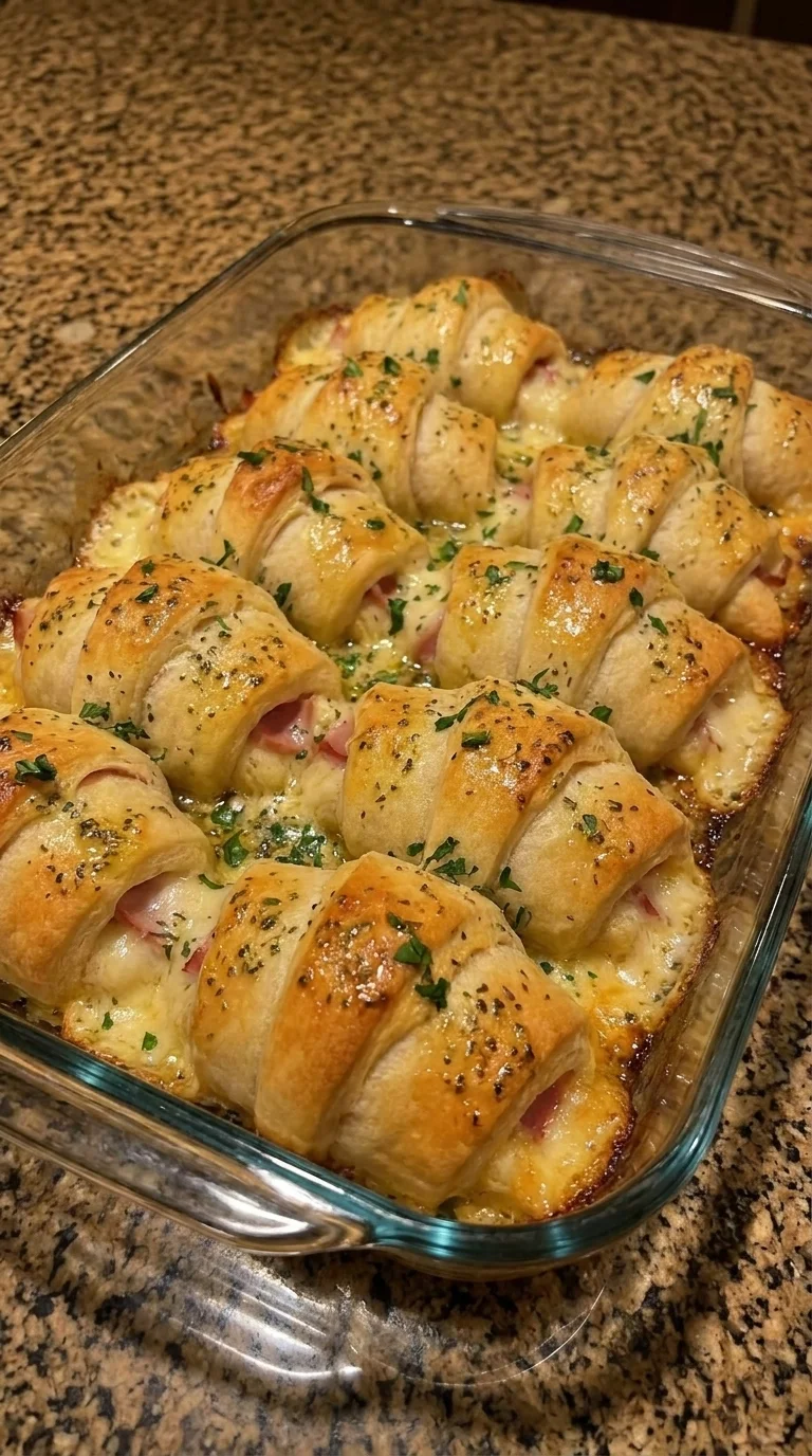 Ham and Cheese Crescent Rolls