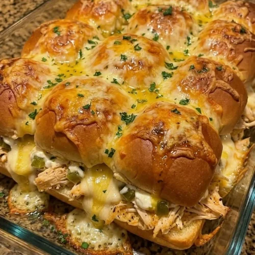 Jalapeño Popper Chicken Sliders