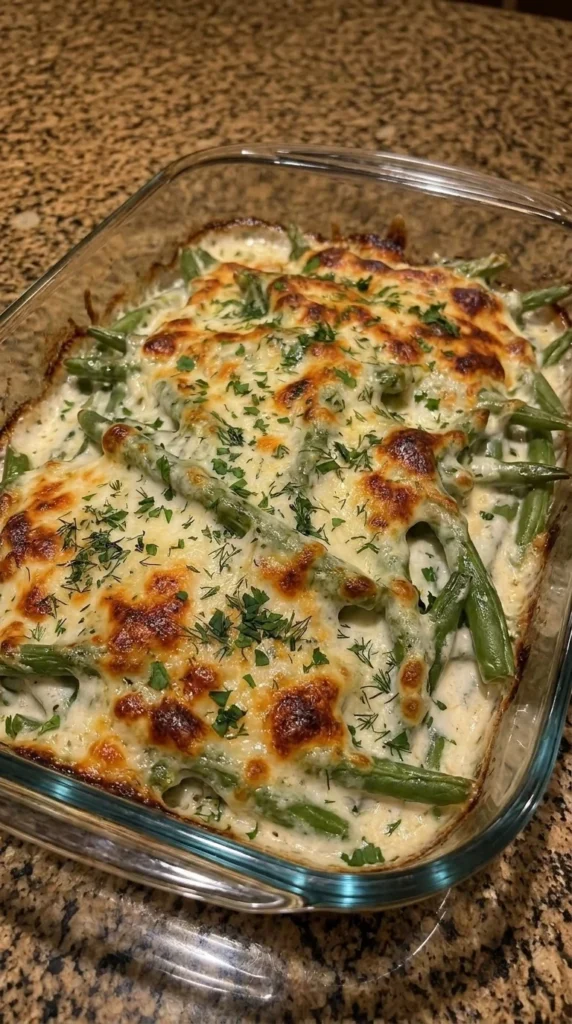 Parmesan Ranch Green Beans