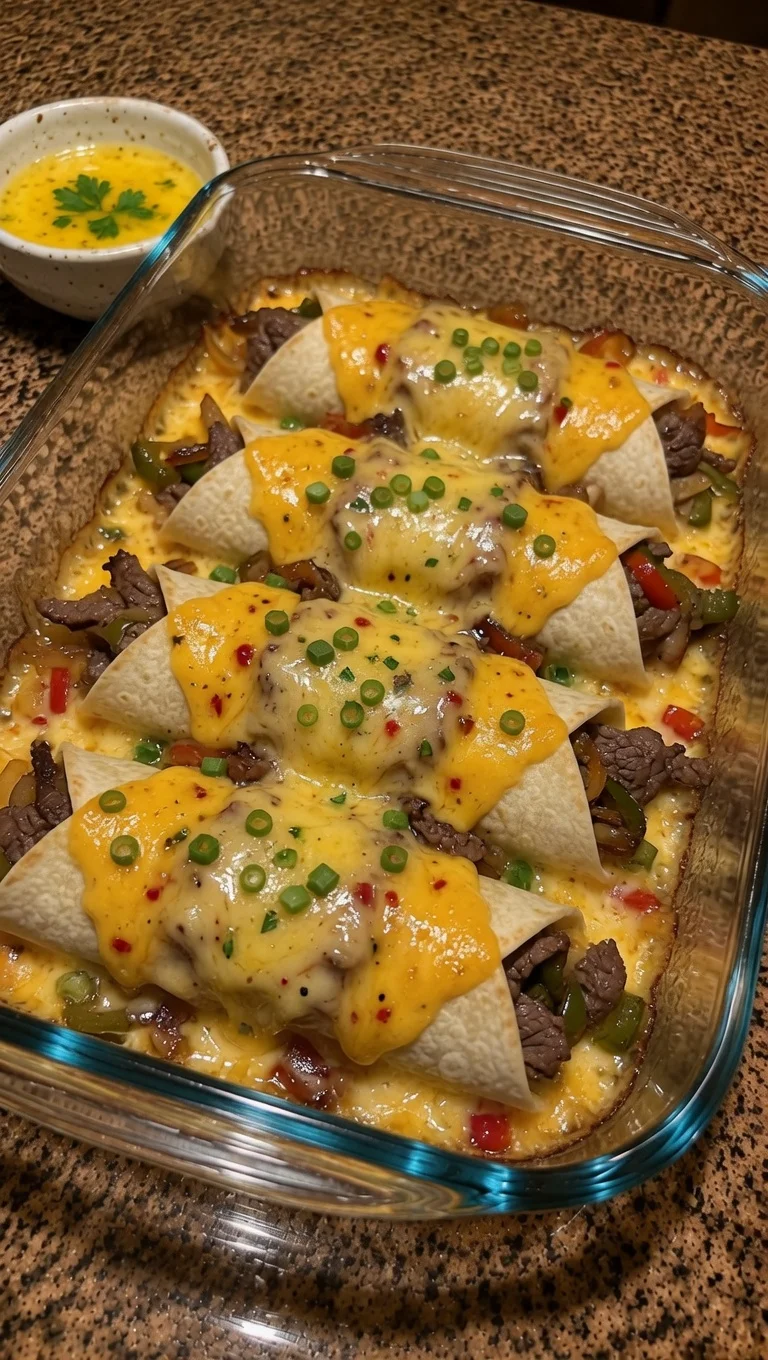 Philly Cheesesteak Pepper Jack Wrap Melts