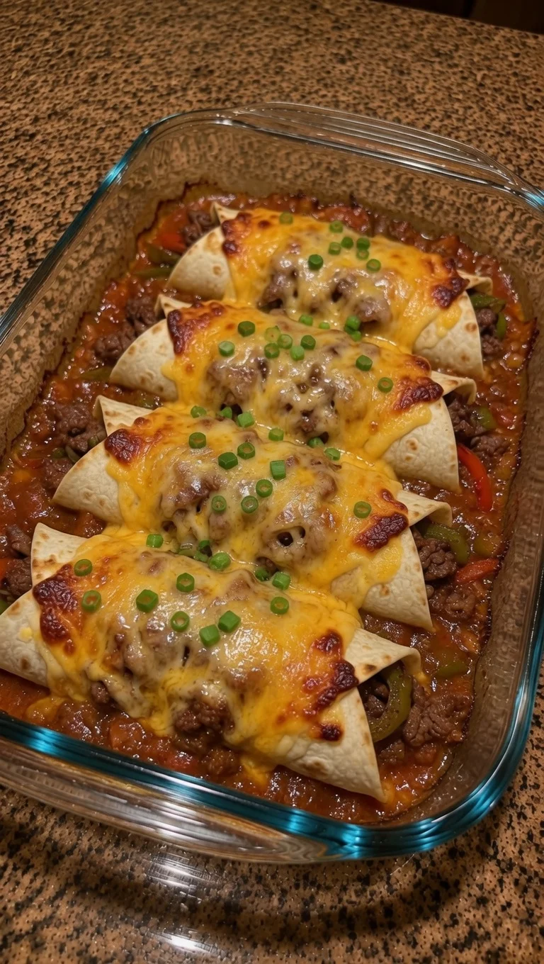 Sloppy Joe Cheddar Wrap Melts