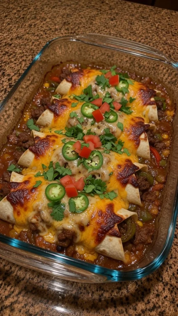 Southwest Beef and Cheese Wrap Melts