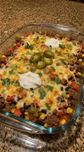 Tex-Mex Beef Casserole