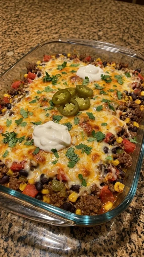 Tex-Mex Beef Casserole
