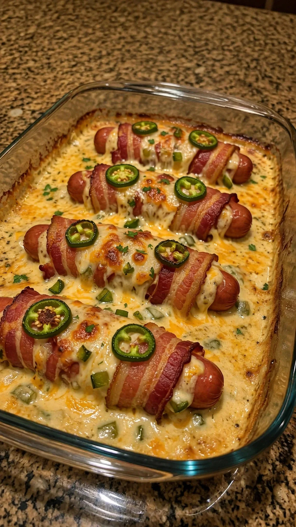 Bacon Jalapeño Hot Dog Wrap Melts